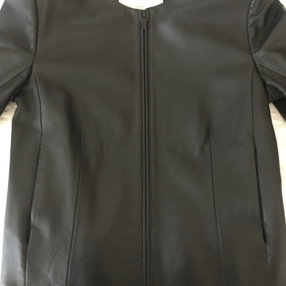 Aritzia Babaton Black Jett leather jacket S - Picture 8 of 8